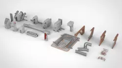 sci-fi Architectural element 20 3D model