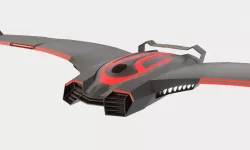 Sci-fi Battle Drone - Spaceship - Scout 3D model