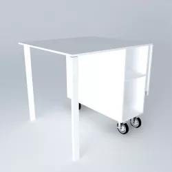 Sewing table 3D model