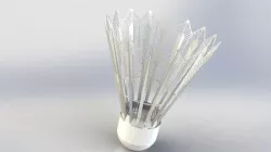 Shuttlecock 3D model