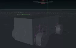 Simple C4D Car Rig 3D model
