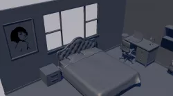 Simple room 3D model