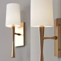 Slim Hourglass Bar Sconce 3D model