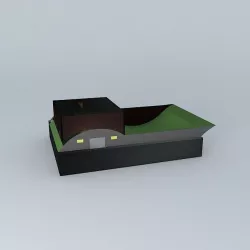 Sloppy House 1 3D model