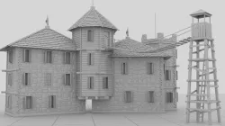 Small Strange Castle 3D model