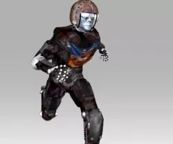Soldier Aliens 3D model