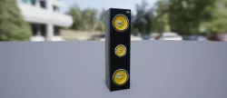Speaker  Low-poly  3D model