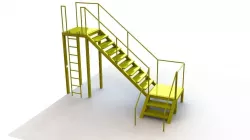 Stair 3D model