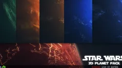 Star Wars Planet Pack 3D model