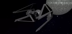 STAR WARS - TIE INTERCEPTOR Low-poly  3D model