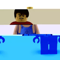 Superman Lego 3D model