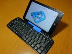 Tablet stand for RBK-3000BT foldable keyboard + Lenovo Miix 2 8/iPad mini retina