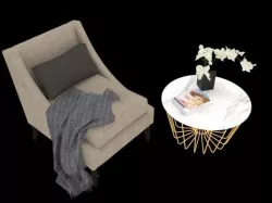 tea table 3D model