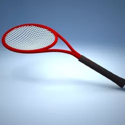 Tennis Racket 3D model
