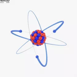The Atom 3D model
