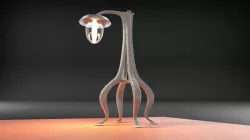 The Diddle Daddle lamp 3D model