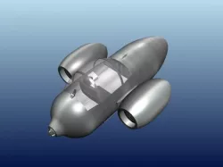The shuttle 3D model