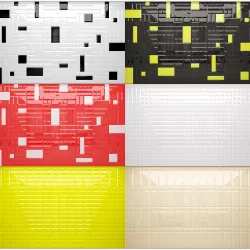 Tiles Set 3D model