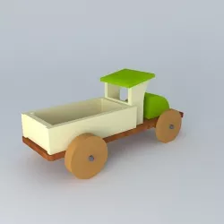 Toy truck 3D model