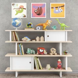 Toys and furniture set 14 3D model