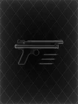 Tranquillizer Pistol and Ammo 3D model