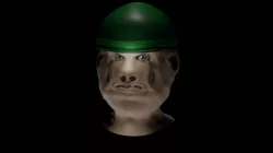 Troll Head with Headset 3D model