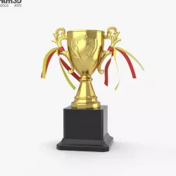 Trophy 3D model