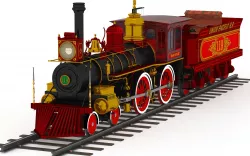 Union Pacific No 119 3D model