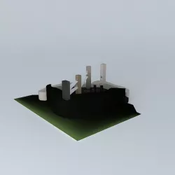 Valley of Doom 3D model