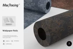 Wallpaper Rolls 3D model