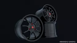 Wheel 3D model