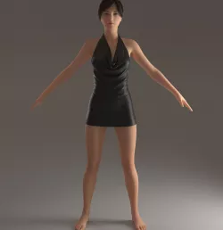 Young Girl 3D model