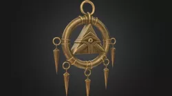 YuGiOh Millennium Ring 3D model