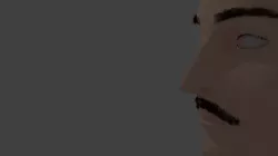 3D Man Face  3D model