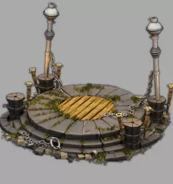 altar 3D model