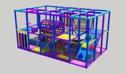 Amusement park      Labyrinth 3D model