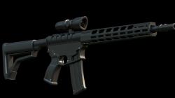 AR 15 Rifle  3D model