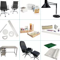 Architect Office Collection 3D model