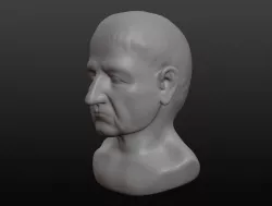 Aristotle bust 3D model