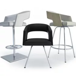 Armchairs and Bar Stools Jolly Collection Potocco 3D model