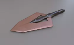 Arrowhead low-poly  Low-poly  3D model