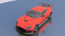AstonMartin Amr Pro Low-poly  3D model
