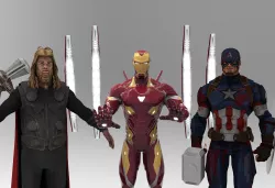 Avengers Endgame 3D model