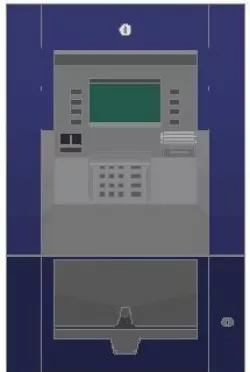Bank ATM 3D model