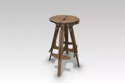 bar stool 3D model