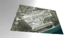 Barcelona International Airport Spain 3D model