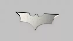 Batman Begins Batarang  3D model