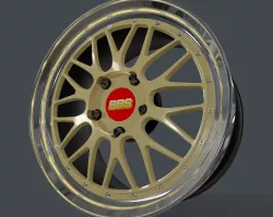 BBS LM Low-poly  3D model