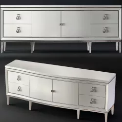 Bernhardt Calista Entertainment Console 3D model