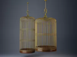 bird cage 3D model